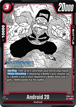 Android 20 (FB06-016) - Manga Booster 02 [Fusion World] (Uncommon) [SB02-FB06-016]