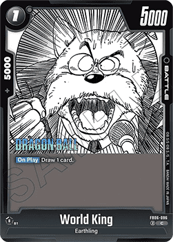 World King (FB06-096) - Manga Booster 02 [Fusion World] (Common) [SB02-FB06-096]