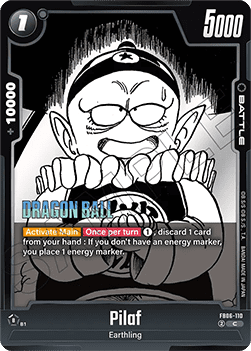 Pilaf (FB06-110) - Manga Booster 02 [Fusion World] (Common) [SB02-FB06-110]