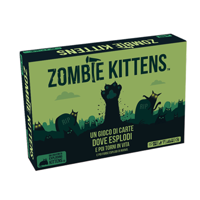 Gioco da tavolo - Exploding Kittens - Zombie Kittens