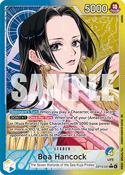 Boa Hancock (OP14-041) (V.2) - The Azure Sea's Seven (Alternate Art) [OP14-041]