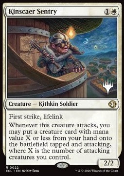 Kinscaer Sentry - Lorwyn Eclipsed: Promos (Rare) [PECL-22]
