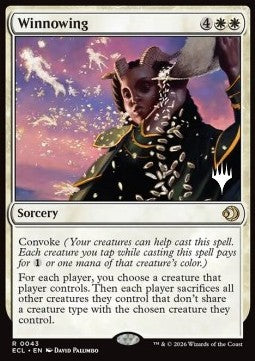 Winnowing - Lorwyn Eclipsed: Promos (Rare) [PECL-43]