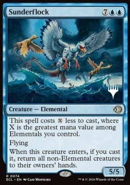 Sunderflock - Lorwyn Eclipsed: Promos (Rare) [PECL-74]