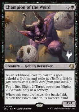 Champion of the Weird - Lorwyn Eclipsed: Promos (Rare) [PECL-95]
