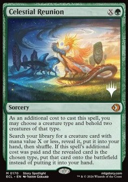 Celestial Reunion - Lorwyn Eclipsed: Promos (Mythic) [PECL-170]