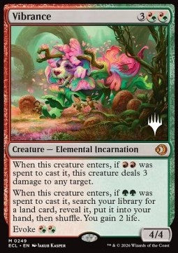 Vibrance - Lorwyn Eclipsed: Promos (Mythic) [PECL-249]