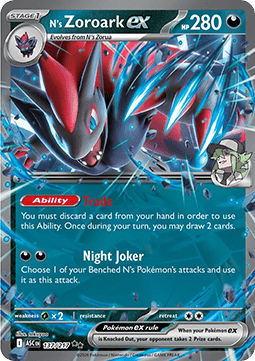 N's Zoroark ex - Ascended Heroes (Double Rare) [ASC-137]