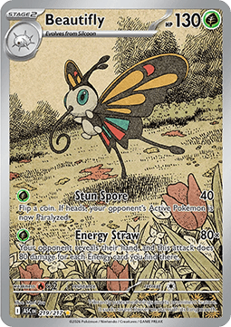 Beautifly - Ascended Heroes (Illustration Rare) [ASC-219]