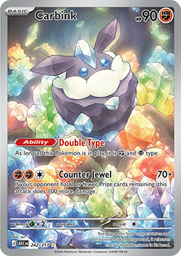 Carbink - Ascended Heroes (Illustration Rare) [ASC-242]