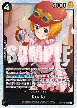 Koala (EB03-042) (V.1) - Heroines Edition (Super Rare) [EB03-042]