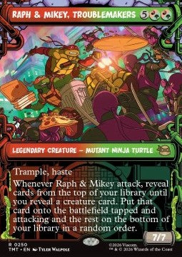 Raph & Mikey, Troublemakers