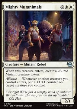 Mighty Mutanimals