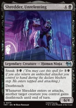 Shredder, Unrelenting