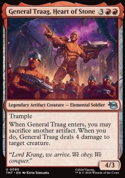 General Traag, Heart of Stone