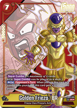 Golden Frieza : BR (FB09-005) [Fusion World] (V.2 - Alternate Art)