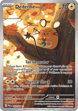 Dedenne - Perfect Order (Illustration Rare) [POR-093]