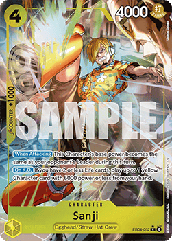 Sanji (EB04-052) (V.2) - Adventure on Kami’s Island (Alternate Art) [OP15-EB04-052]