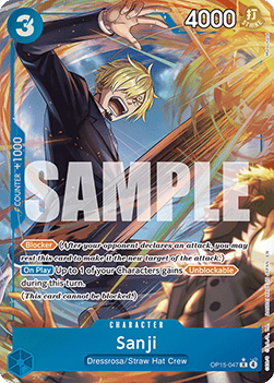Sanji (OP15-047) (V.2) - Adventure on Kami’s Island (Alternate Art) [OP15-047]