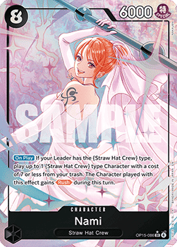 Nami (OP15-086) (V.2) - Adventure on Kami’s Island (Alternate Art) [OP15-086]