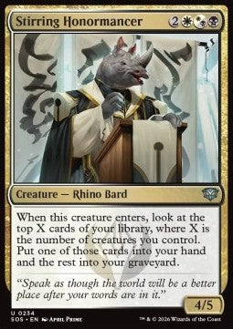 Stirring Honormancer