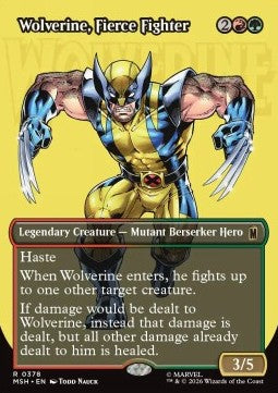 Wolverine, Fierce Fighter
