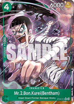 Mr.2.Bon.Kurei(Bentham) (ST30-013) (V.2)
