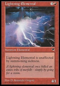 Lightning Elemental - Tempest (Common)