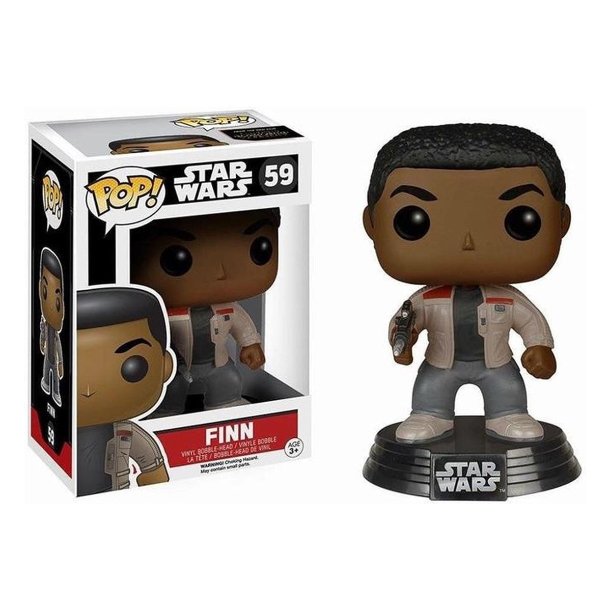 Funko Pop Star Wars Episode VII: Finn 59 - Figura in Vinile