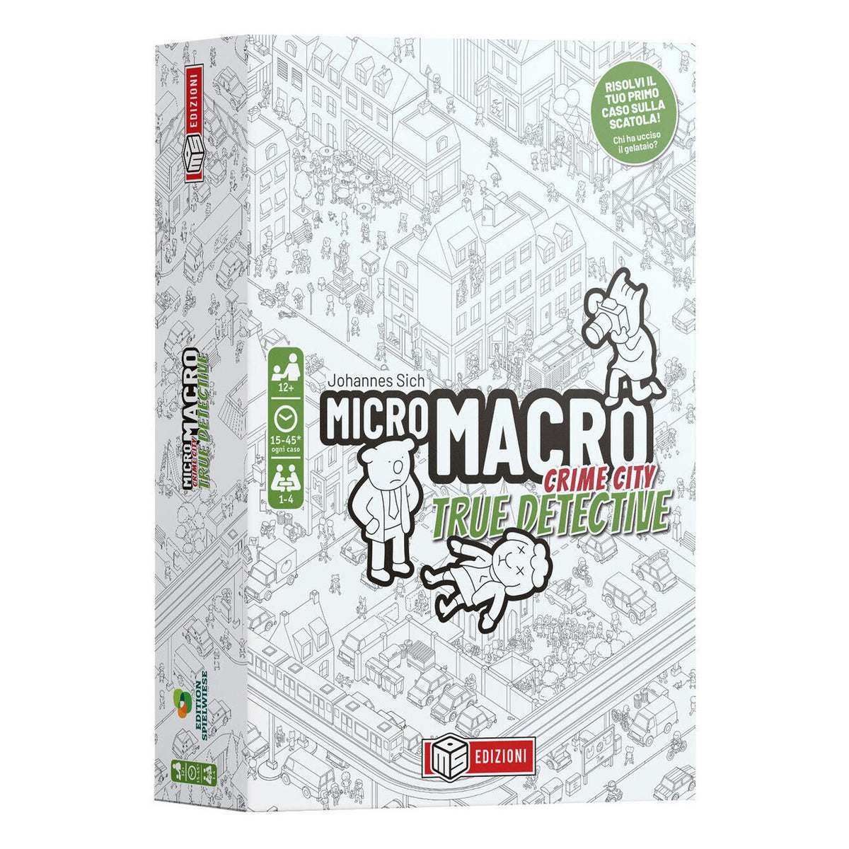 MicroMacro: True Detective - Gioco da Tavolo (ITA)