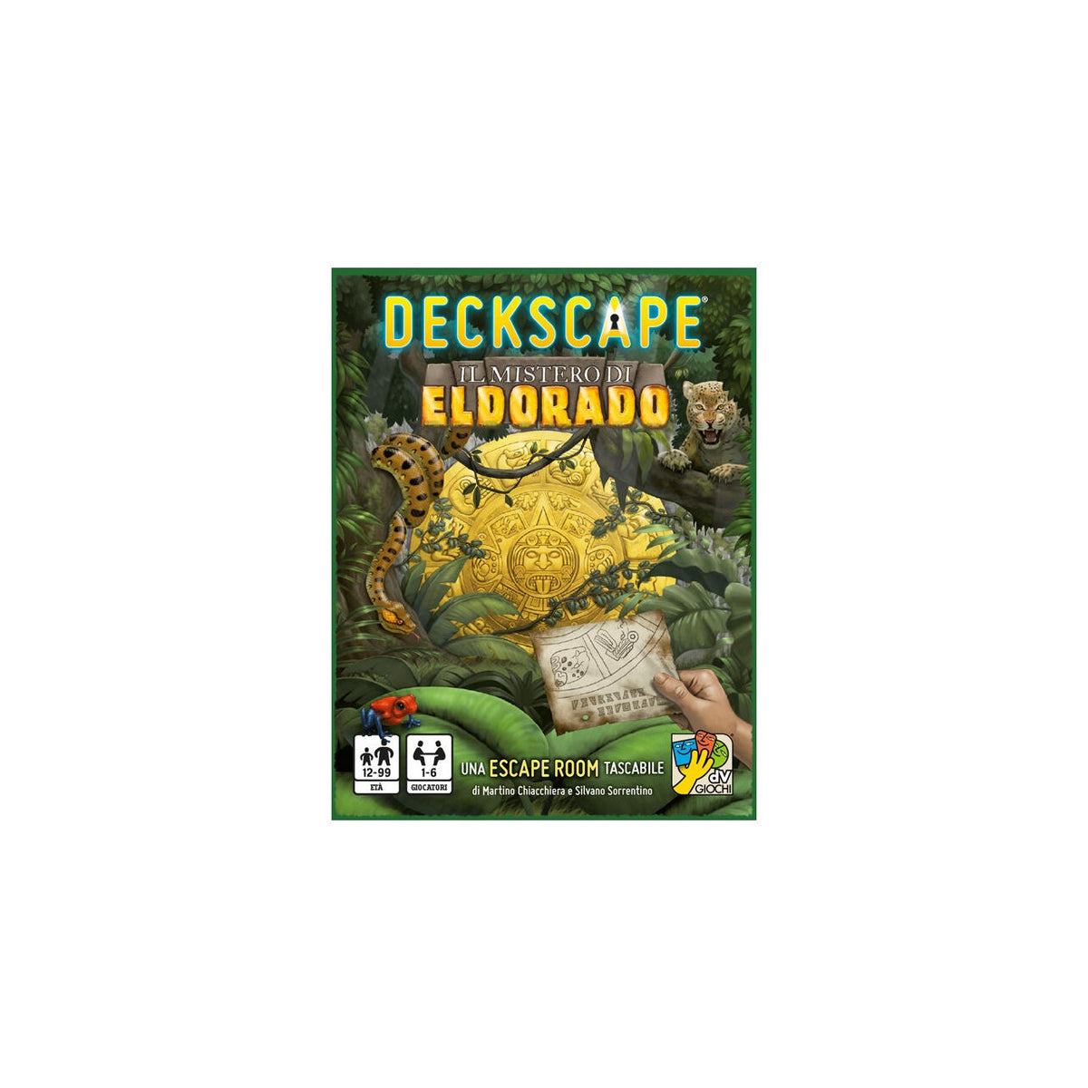 Deckscape: Il Mistero di Eldorado - Gioco da Tavolo (ITA)