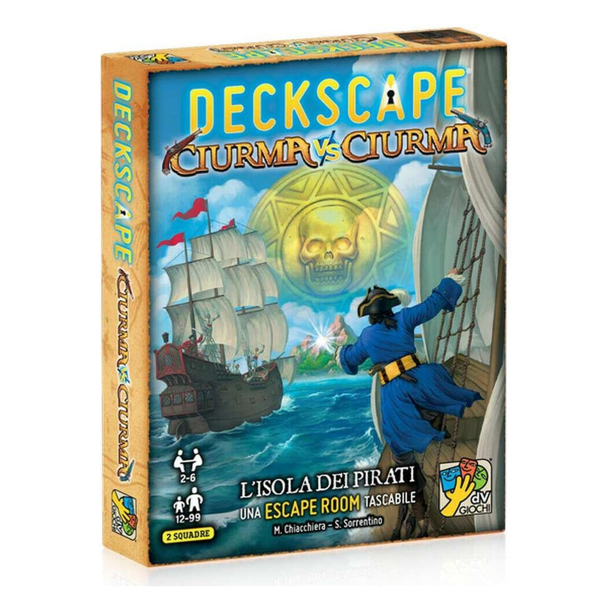 Deckscape: Ciurma vs Ciurma - Gioco da Tavolo (ITA)