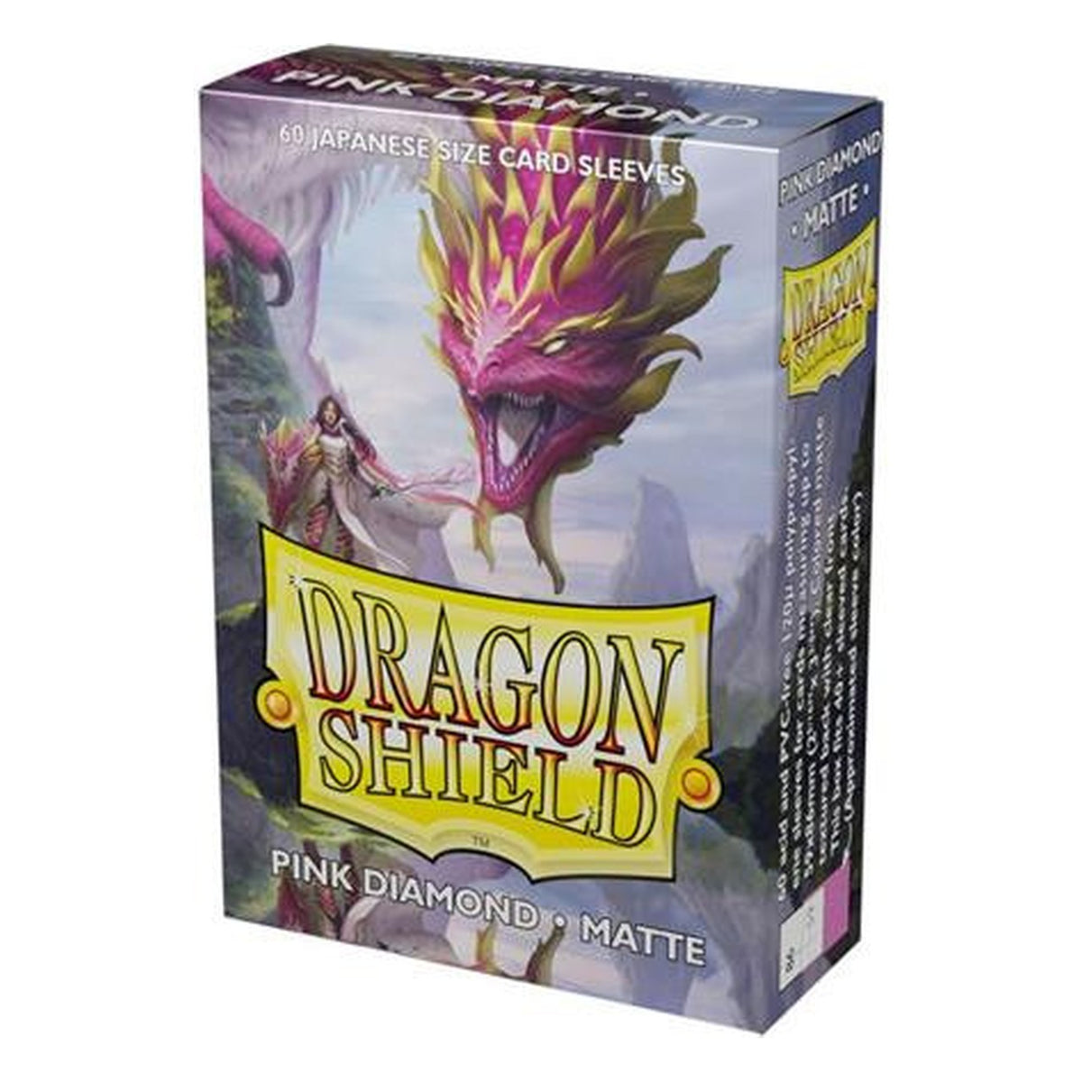 Dragon Shield Matte Pink Diamond - 60 Bustine Japanese