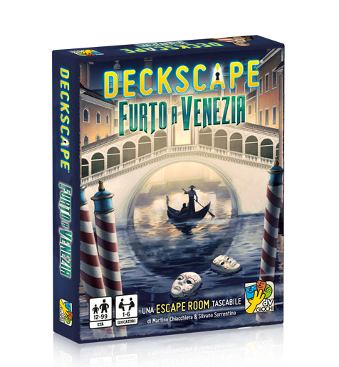 Gioco da tavolo - Deckscape - Furto a Venezia