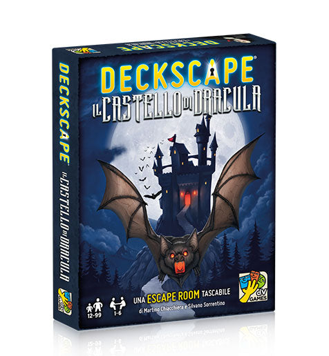 Gioco da tavolo - Deckscape - Il castello di Dracula