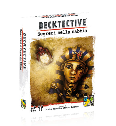 Gioco da tavolo - Decktective - Segreti nella sabbia