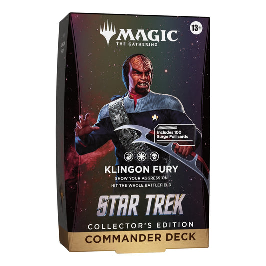 Magic: The Gathering | Star Trek — Collector's Commander Deck - Klingon Fury