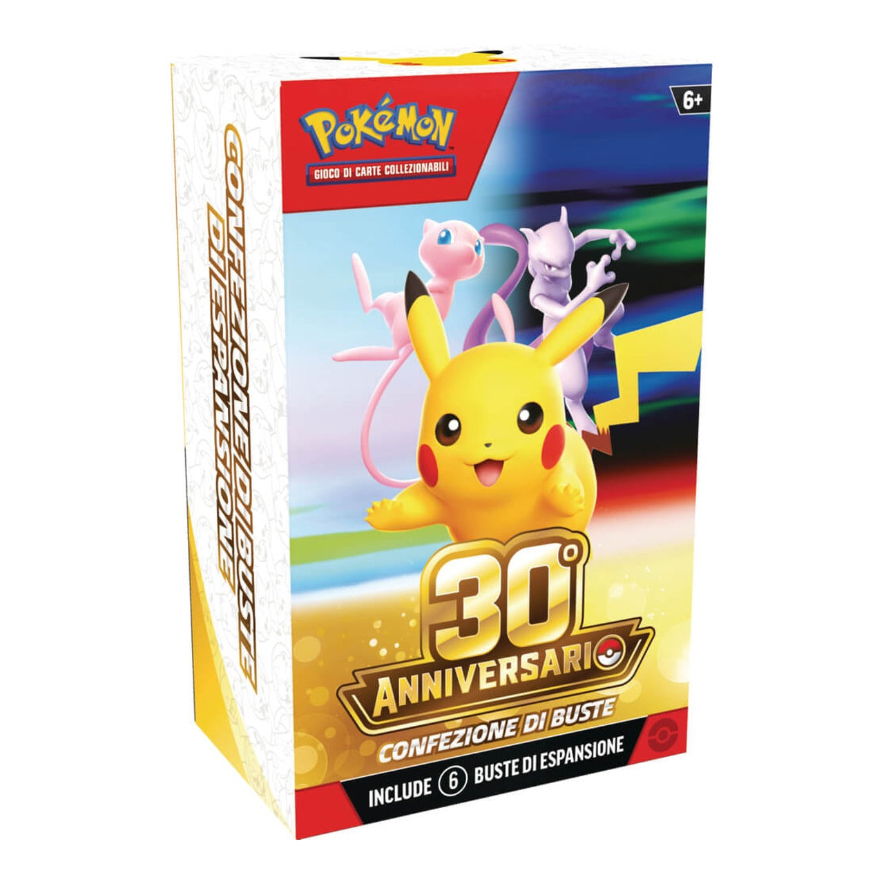 Pokemon TCG - 30° Anniversario - Bundle 6 Buste
