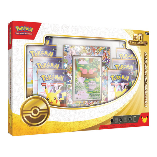 Pokemon TCG - 30° Anniversario - Collezione Premium Ditto