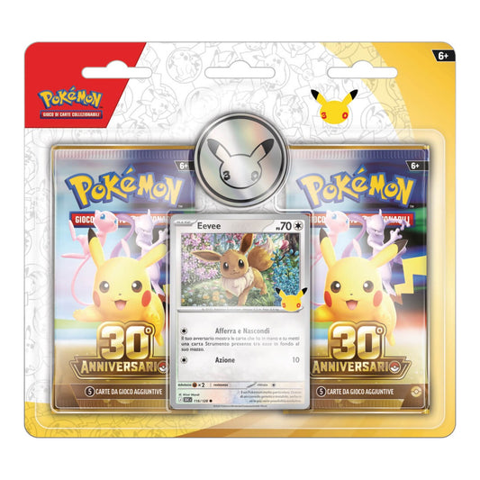 Pokemon TCG - 30° Anniversario - Blister 2 Buste