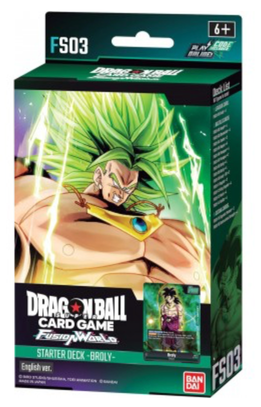 Dragonball TCG - FS03 - Broly - Starter Deck