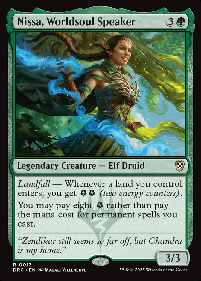 Nissa, Worldsoul Speaker - Commander: Aetherdrift