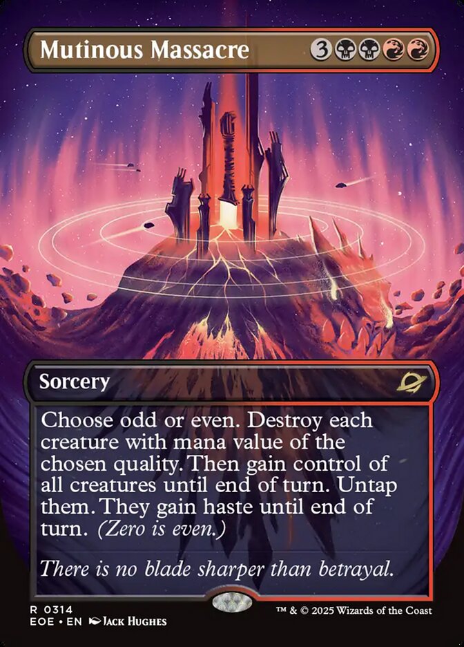 Mutinous Massacre (V.1) - Edge of Eternities: Extras