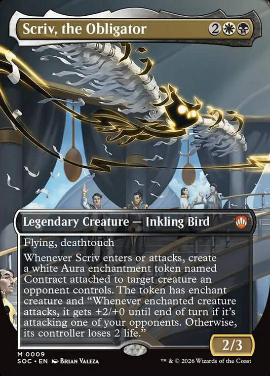 Scriv, the Obligator - Commander: Secrets of Strixhaven