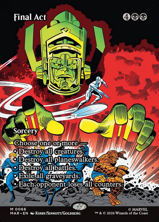 Final Act - Marvel Source Material Cards