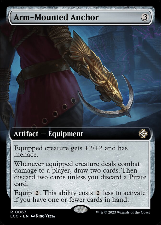Arm-Mounted Anchor - Commander: The Lost Caverns of Ixalan: Extras