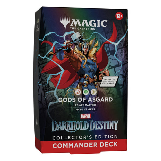 Magic the Gathering TCG - Marvel Darkhold Destiny - Collector's Edition Commander Deck - Gods of Asgard - ENG