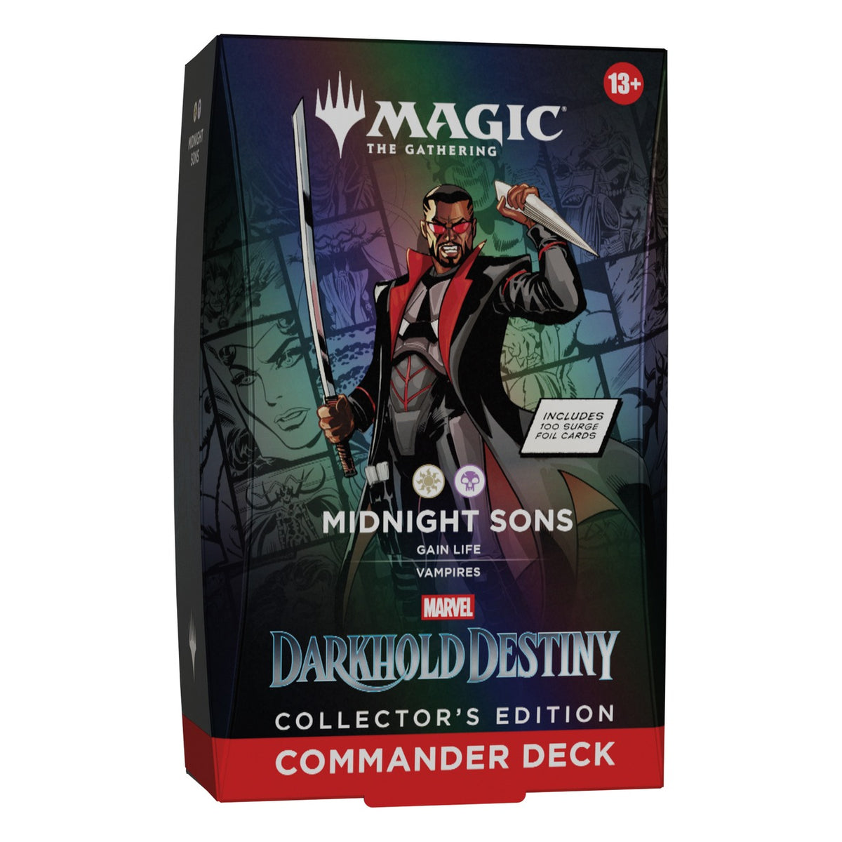 Magic the Gathering TCG - Marvel Darkhold Destiny - Collector's Edition Commander Deck - Midnight Sons - ENG