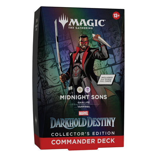 Magic the Gathering TCG - Marvel Darkhold Destiny - Collector's Edition Commander Deck - Midnight Sons - ENG