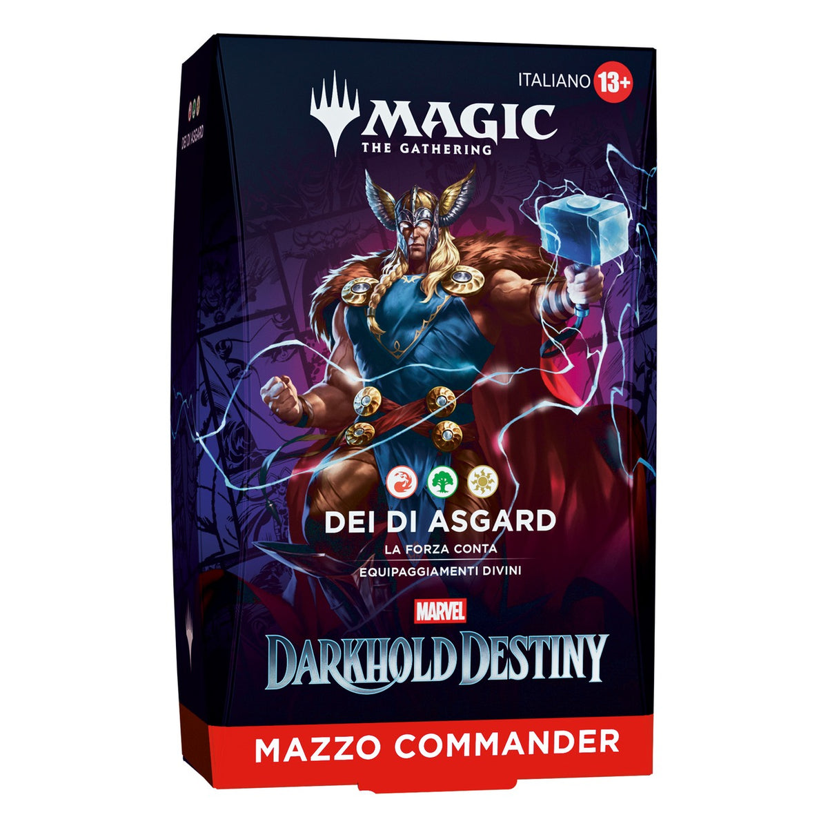 Magic the Gathering TCG - Marvel Darkhold Destiny - Mazzo Commander - Dei di Asgard - ITA